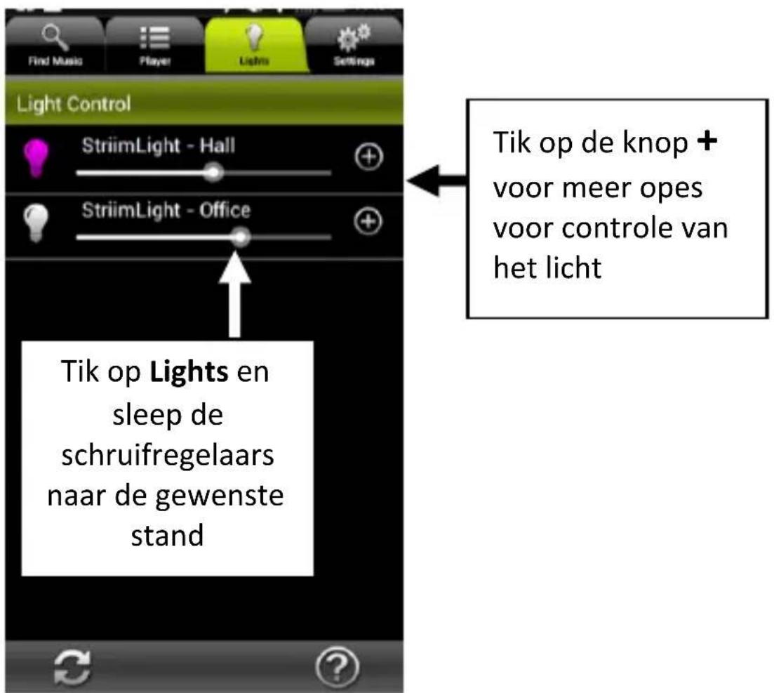 AwoX Striim StriimLight WiFi Color - Nummers toevoegen aan wachtrijen - 1