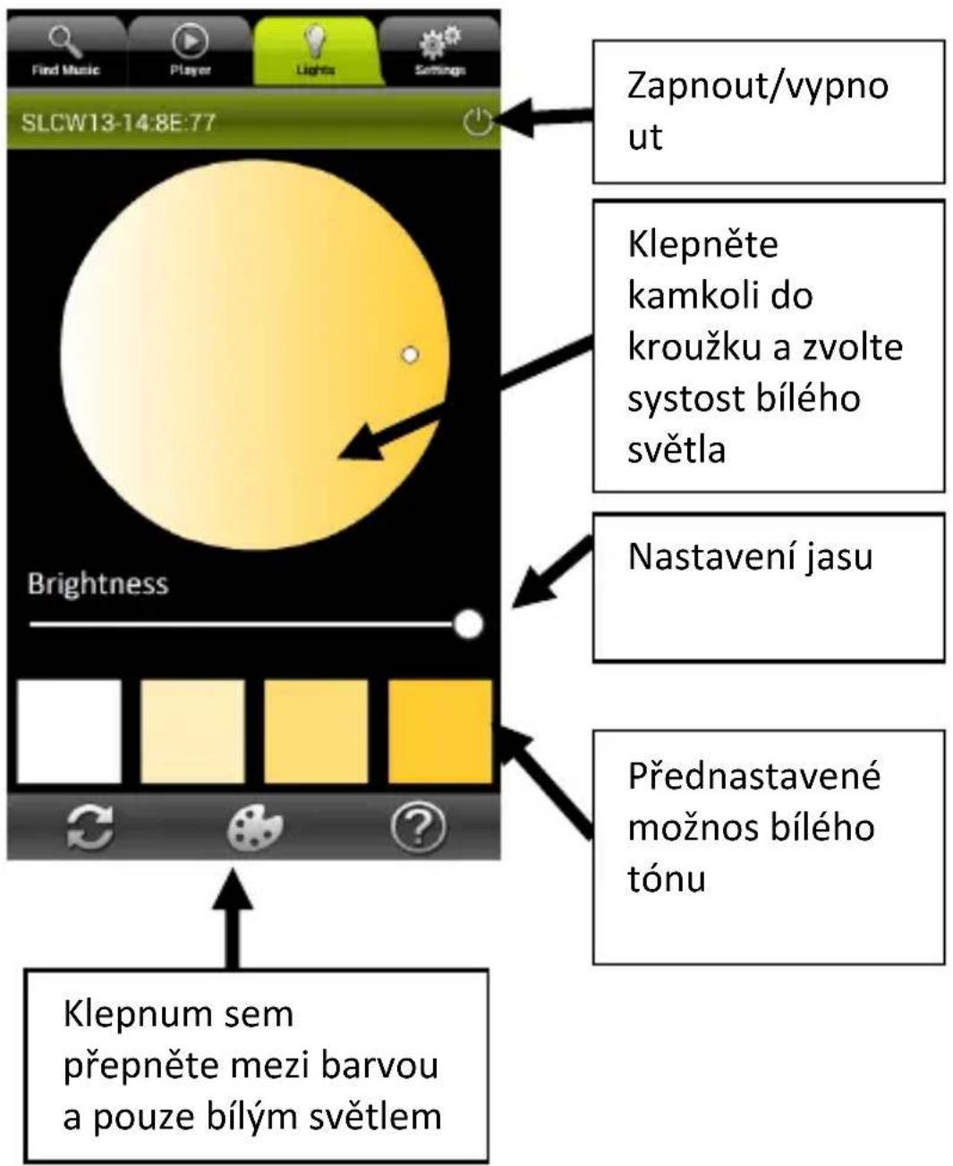 AwoX Striim StriimLight WiFi Color - Ovladače bilého světla - 1