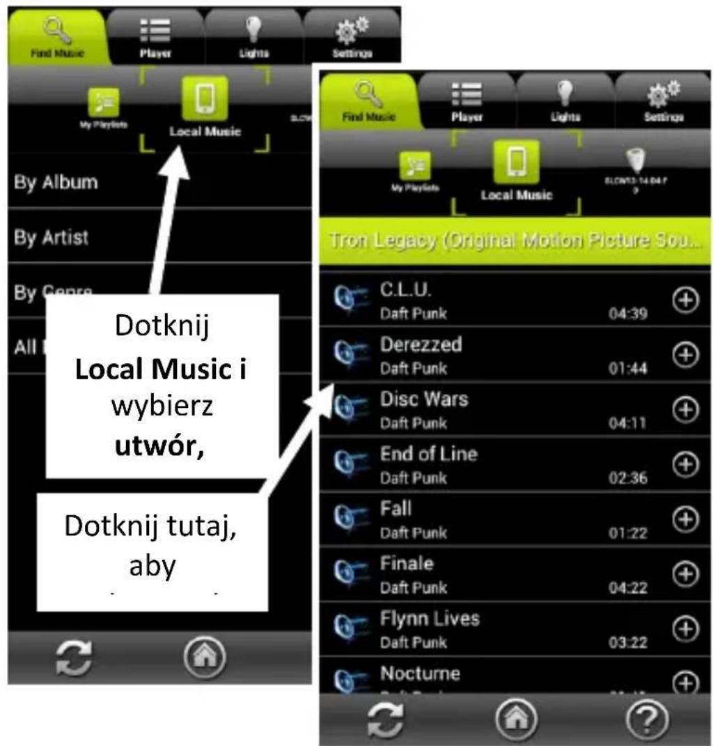 AwoX Striim StriimLight WiFi Color - Odtwarzanie lokalnych mulmediów z urzadzenia iOS lub Android - 1