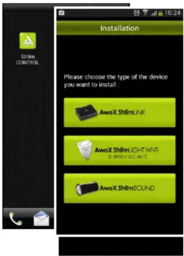 AwoX Striim StriimLight WiFi Color - AwoX Striim CONTROL- installationsjon - 1