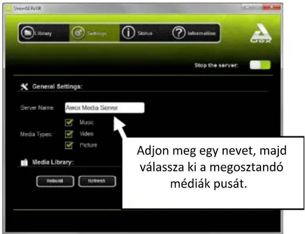 AwoX Striim StriimLight WiFi Color - Az AwoX StriimSERVER használata - 1