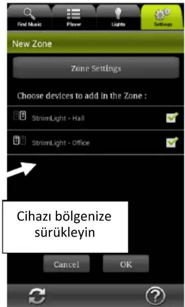 AwoX Striim StriimLight WiFi Color - Yeni bir bölgce olusturmak - 3