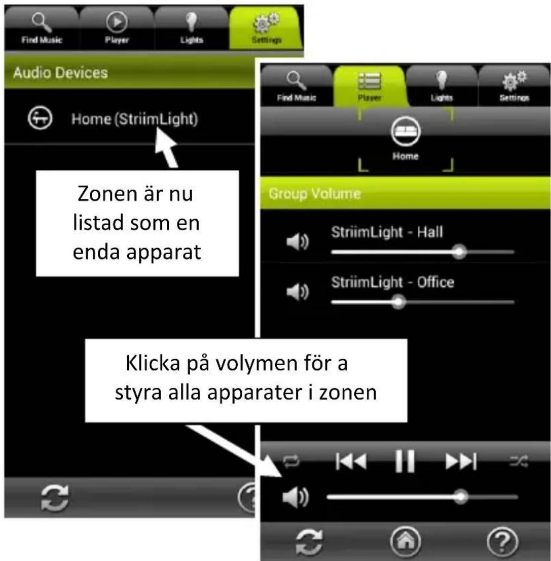 AwoX Striim StriimLight WiFi Color - Spela upp musik II enzon (era högtalare) - 1