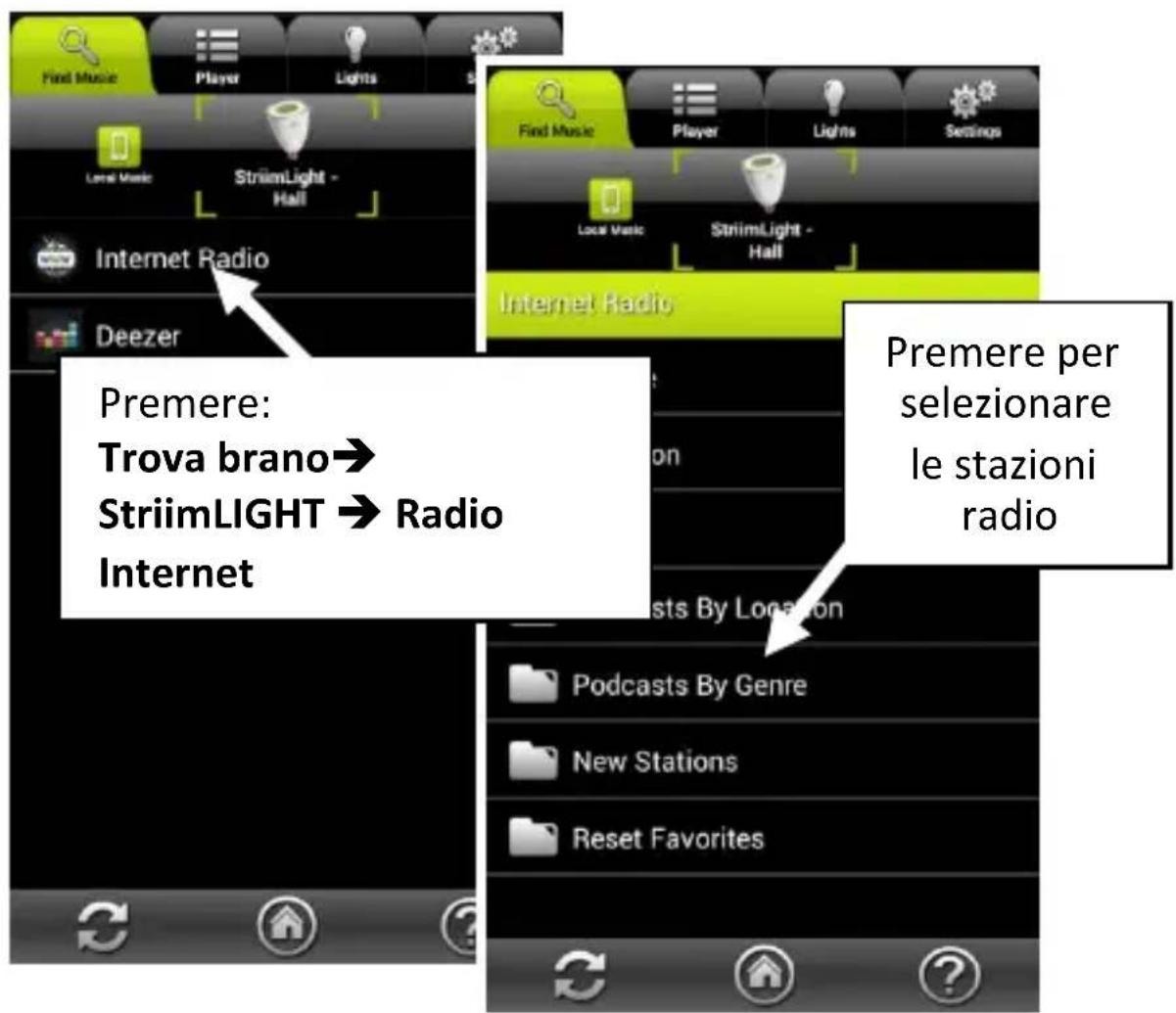 AwoX Striim StriimLight WiFi Color - Ascolto delle stazioni radio Internet con StriimLIGHT WiFi - 1