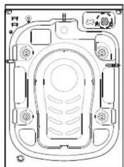 HISENSE WFNA9012 - BEFORE USING THE WASHER, PLEASE REMOVE TRANSPORT BOLTS! - 1