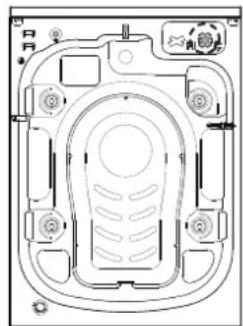 HISENSE WFNA9012 - AVANT D'UTILISER LE LAVE-LINGE, MERCI DE RETIRER LES BOULONS DE TRANSPORT! - 2