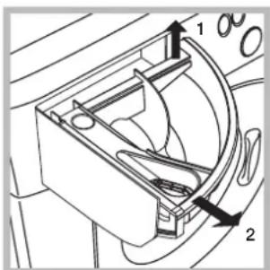 HOTPOINT-ARISTON FMG 943B FR.C - Nettoyage du tiroir à produits lessiviels. - 1