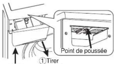 DAEWOO DWDF2083 - Nettoyage du tiroir de détergent - 1