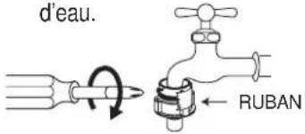 DAEWOO DWDF2082 - Pour un robinet standard - 3