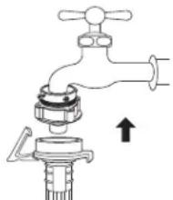 DAEWOO DWCLDC141KC - Cas d'un robinet sans filetage - 5
