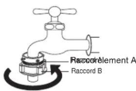 DAEWOO DWCLDC141KC - Cas d'un robinet sans filetage - 4