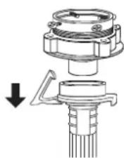 DAEWOO DWCLDC1141KCS - Cas d'un robinet sans filetage - 1