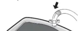 DAEWOO DWCLDC1141KCS - Cas d'un robinet sans filetage - 6