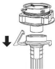 DAEWOO DWCLC1211S - Cas d'un robinet sans filetage - 1