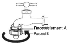 DAEWOO DWCLC1211S - Cas d'un robinet sans filetage - 4