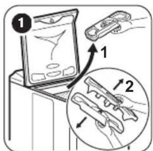 ZANUSSI ZWT 3205 - Nettoyage du distributeur de produit de lavage - 1