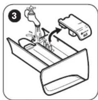 ZANUSSI ZWF 1230 - Pulizia del contentatore del detersivo - 3