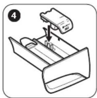 ZANUSSI ZWF 1230 - Pulizia del contentatore del detersivo - 4