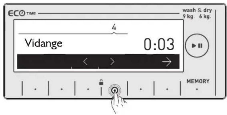 WHIRLPOOL AWZ 9614 F - Sélection de sous-programmes (Extras) - 5