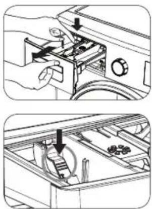 WHIRLPOOL AWZ 9614 F - Manutenzione e pulizia del cassetto detersivo - 2