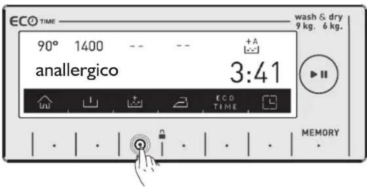 WHIRLPOOL AWZ 9614 F - Funzione aggiantiva risciacquo anallergico - 1