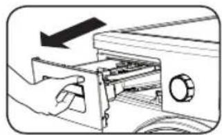 WHIRLPOOL AWZ 9614 F - Manutenzione e pulizia del cassetto detersivo - 1
