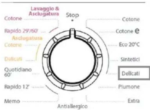 WHIRLPOOL AWZ 9614 F - Selezione di programmi secondari (Delicati) - 1