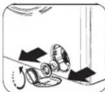 WHIRLPOOL AWZ 9614 F - Entretien et nettoyage du filtr de la pompe - 5