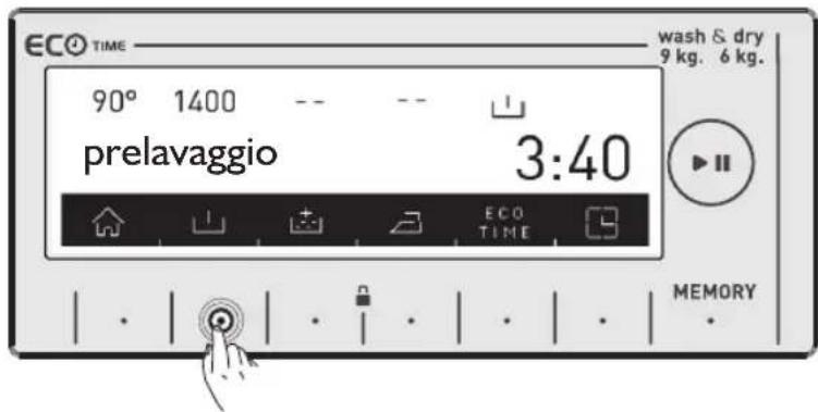 WHIRLPOOL AWZ 9614 F - Funzione aggiantiva prelimavaggio - 1