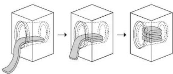 WHIRLPOOL AWZ 9614 F - Mise du linge dans la machine - 3