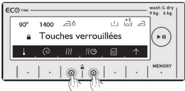 WHIRLPOOL AWZ 9614 F - Verrou infants - 1