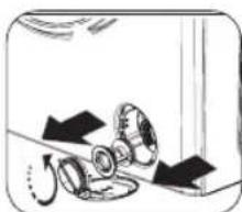 WHIRLPOOL AWZ 9614 F - Manutenzione e pulizia del filtropompa - 5