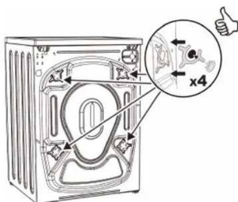 WHIRLPOOL AWZ 9614 F - INSTALLAZIONE DELLA MACCHINA - 4