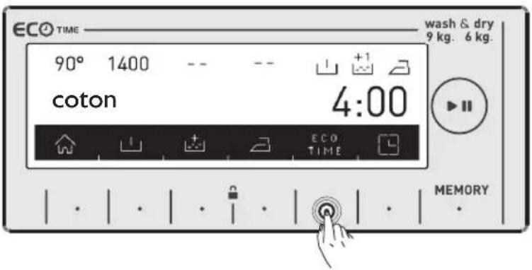 WHIRLPOOL AWZ 9614 F - ECO Fonction supplémentaire Créneau horsaire économique - 2