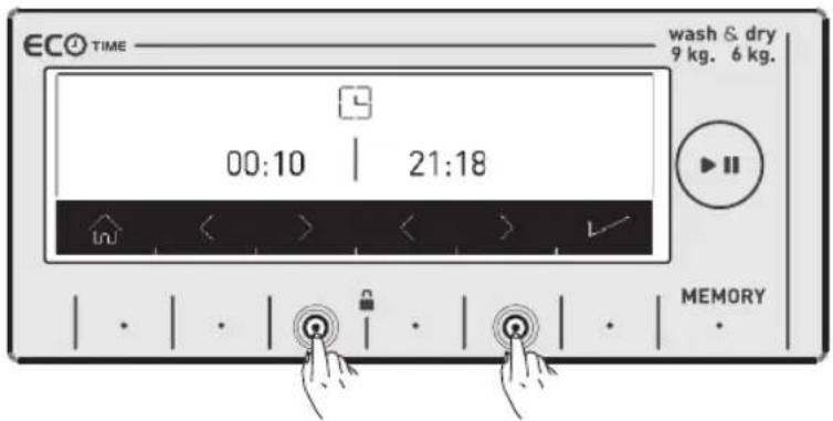 WHIRLPOOL AWZ 9614 F - Funzione aggiantiva orario partenza differita/orario di fine - 3