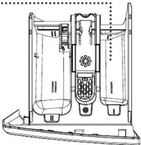 WHIRLPOOL AWZ 9614 F - Scomparto detersivo per prelimavaggio: - 1