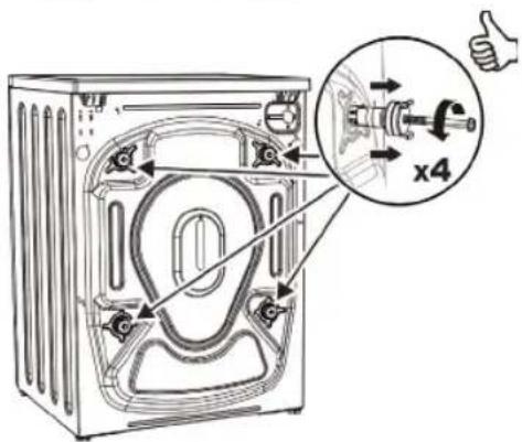 WHIRLPOOL AWZ 9614 F - INSTALLAZIONE DELLA MACCHINA - 2