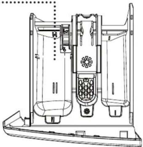 WHIRLPOOL AWZ 9614 F - Compartiments du tiroir à lessive - 1