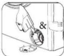 WHIRLPOOL AWZ 9614 F - Entretien et nettoyage du filtr de la pompe - 2