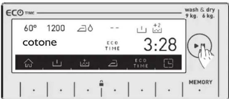 WHIRLPOOL AWZ 9614 F - Cancellazione di un programma - 1