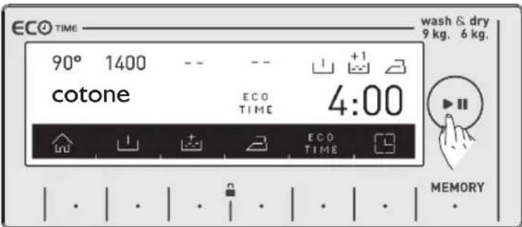WHIRLPOOL AWZ 9614 F - ECO Funzione aggiuntiva fascia oraria economica TIME - 5
