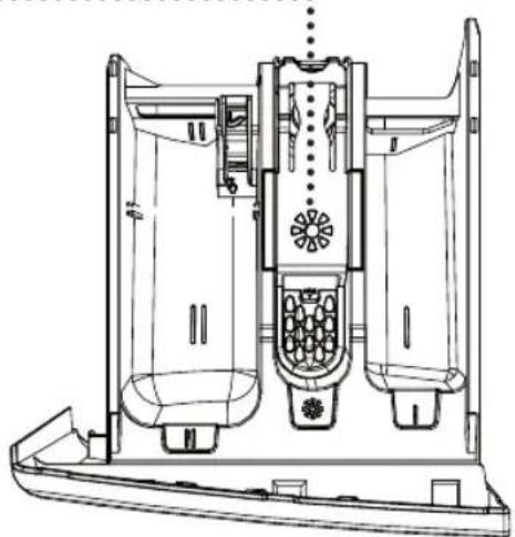 WHIRLPOOL AWZ 9614 F - Compartment à adoucissant, amidon, dessive : - 1