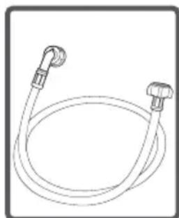TELEFUNKEN TFNVIN1455BLK - Branchement du tuyau d'arrivée d'eau - 1