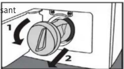 LISTO LF 1208D1 - Pour évacuer l'eau : - 3