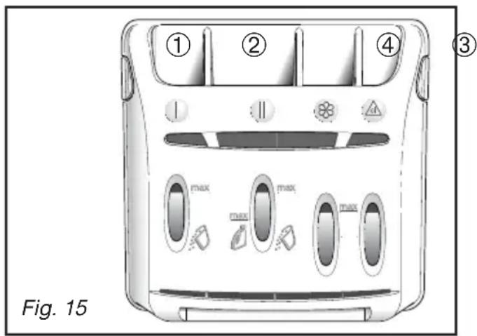 FAGOR FTT 251 PW - - CHARGEMENT DES PRODUITS DE LAVAGE (Fig. 15) - 1