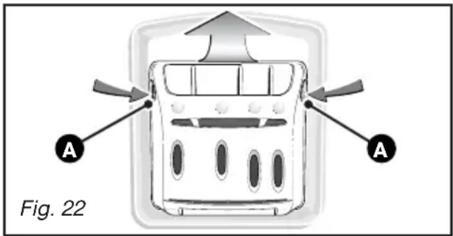 FAGOR FTT 251 PW - • NETTOYAGE DE LA BOÎTE À PRODUITS - 1