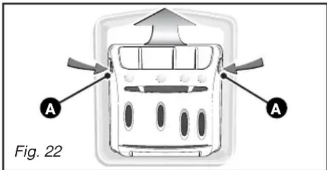 FAGOR FTT 158 PW - - NETTOYAGE DE LA BOITE À PRODUITS - 1