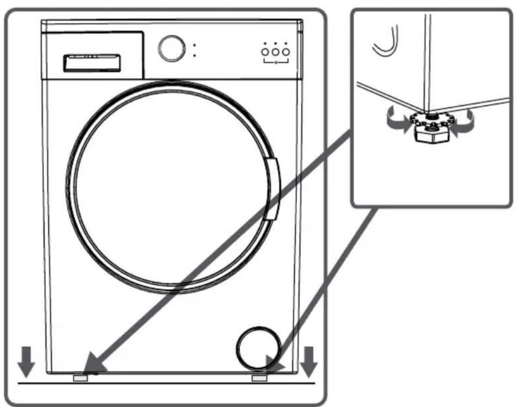 ATLANTIC A805A+ - N'installez pas la machine sur un tapis ou des surfaces similaires. - 1