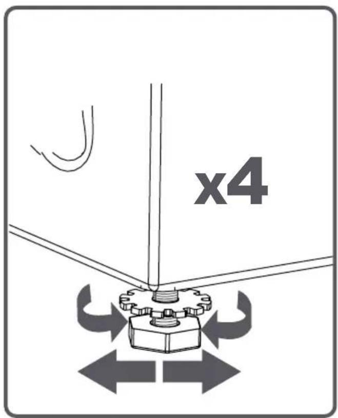 ATLANTIC A805A+ - N'installez pas la machine sur un tapis ou des surfaces similaires. - 2
