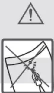 ATLANTIC A805A+ - ATTENTION : AVERTISSEMENT : Les défauts qui résultat de la pénetration de substances étrangères dans notre machine ne sont pas couverts par la garantie. - 1